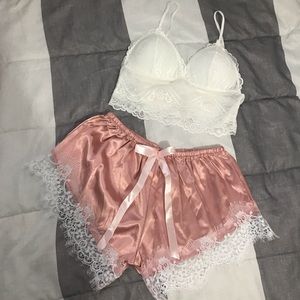 Lace sleepwear